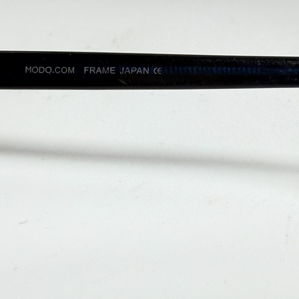 Modo Com Eyeglasses Frame Modo Mc019 52 Brown Nav… - image 6